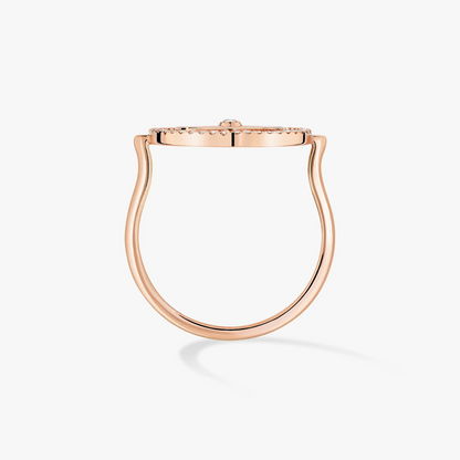 [Vintora]Demo MOVE PINK GOLD DIAMOND RING