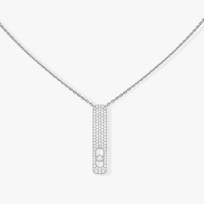 [Vintora]MY FIRST DIAMOND PAVED NECKLACE