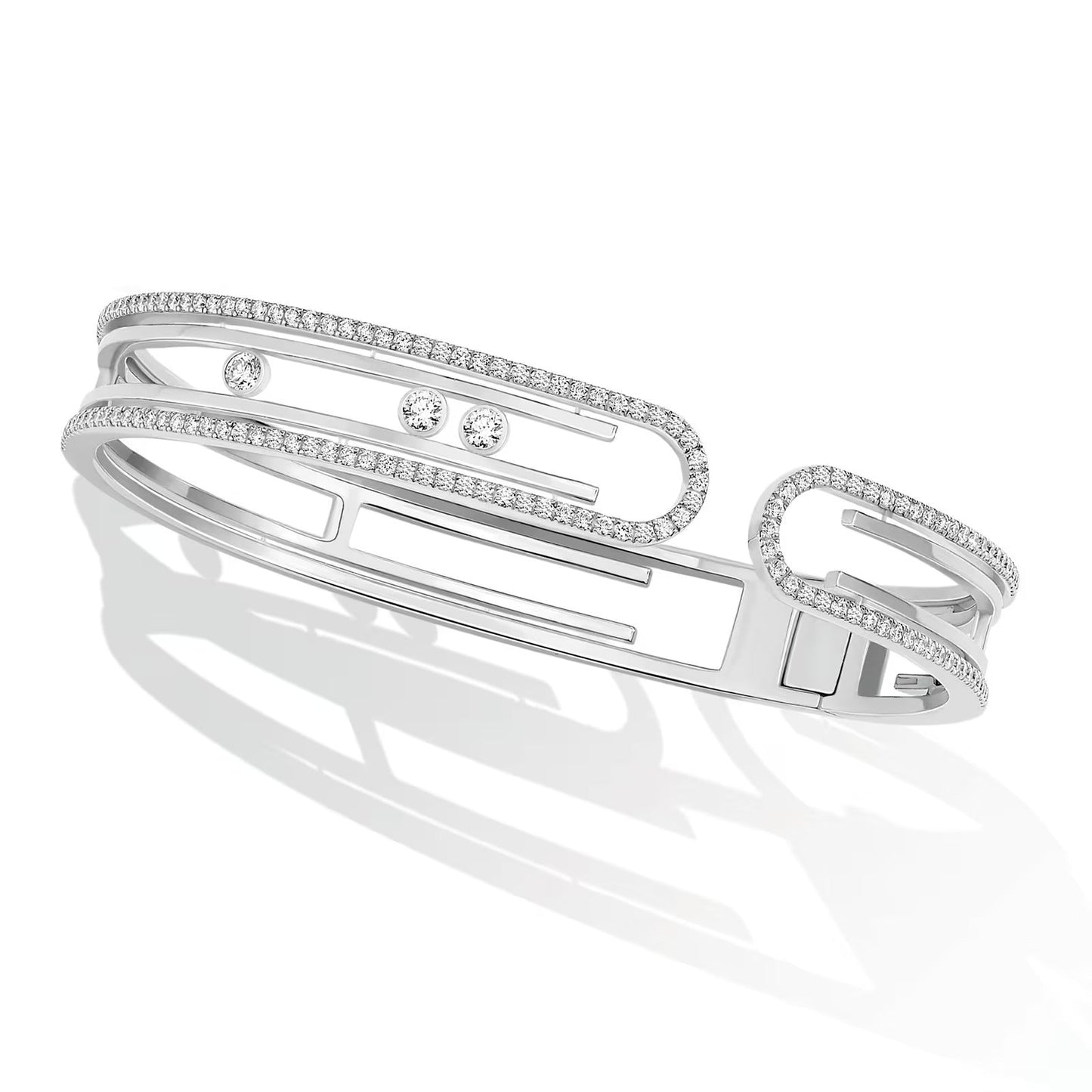 [Vintora]MOVE 10TH PAVED DIAMOND BRACELET