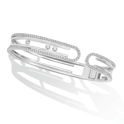 [Vintora]MOVE 10TH PAVED DIAMOND BRACELET