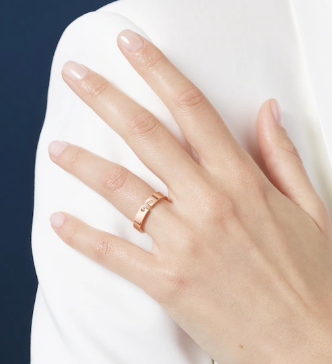 [Vintora]ALLIANCE LIENS VIDENCE DIAMOND 4MM RING