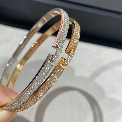 [Vintora]LIENS VIDENCE DIAMOND PAVED BRACELET