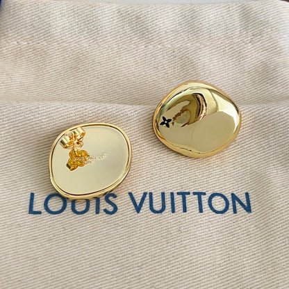 [Vintora]Gold Paris Stud Earrings