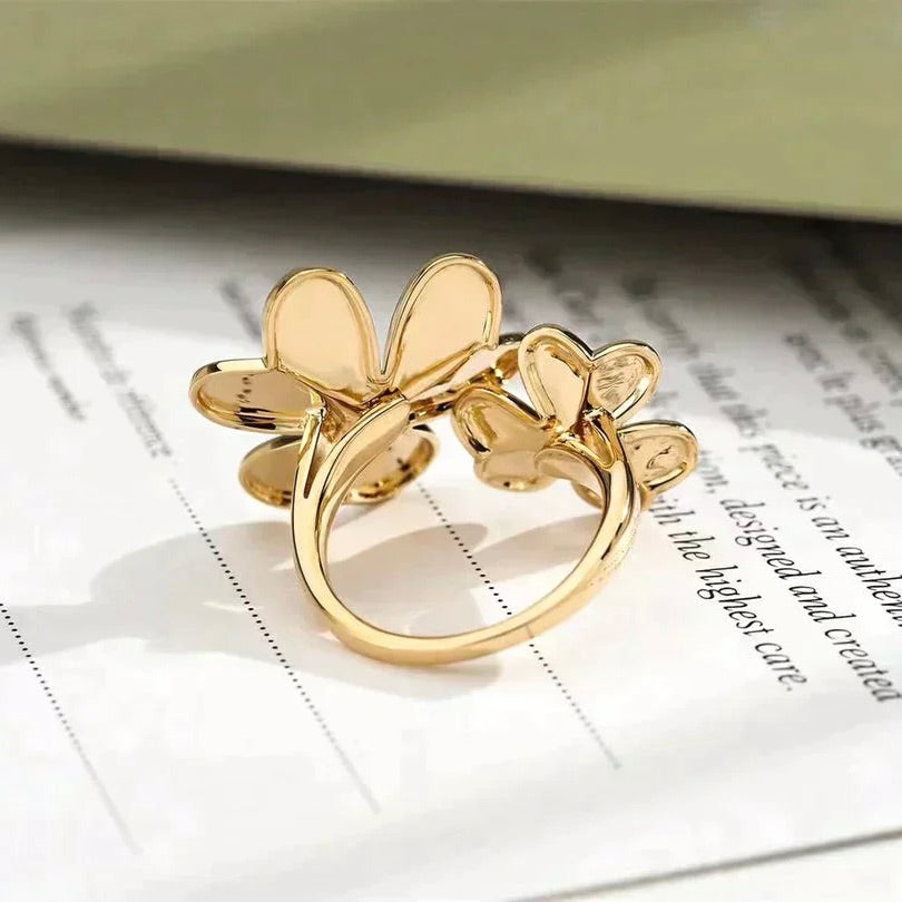 [Vintora]CLOVER COMOS GOLD DIAMOND RING