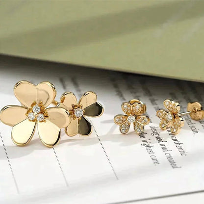 [Vintora]CLOVER COMOS GOLD DIAMOND RING