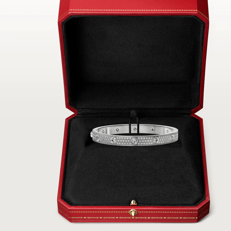 [Vintora]LOVE BRACELET 6.1MM DIAMOND-PAVED 10 BIG DIAMONDS