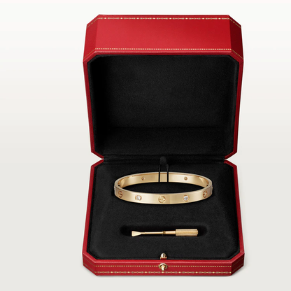 [Vintora]LOVE BRACELET 6.1MM 4 DIAMONDS