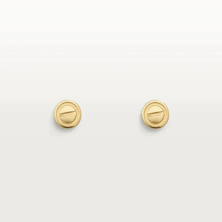 [Vintora]LOVE EARRINGS GOLD 10MM