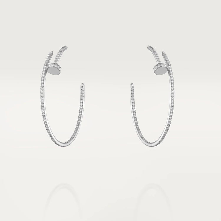 [Vintora]JUSTE EARRINGS FULL DIAMONDS 1.8MM