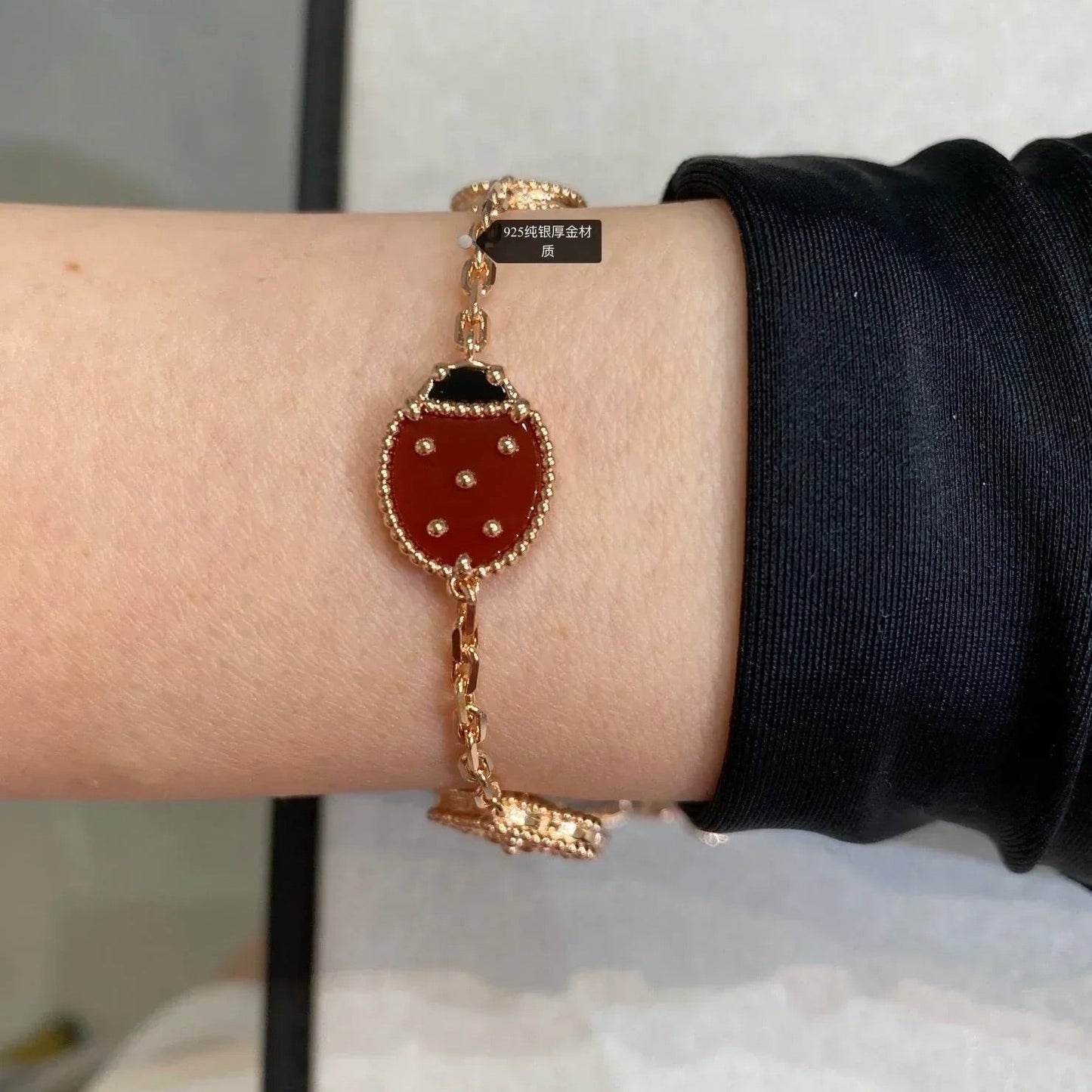 [Vintora]LUCKY SPRING 5 MOTIF BRACELET