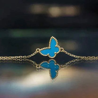 [Vintora]BUTTERFLY TURQUOISE BUTTERFLY BRACELET