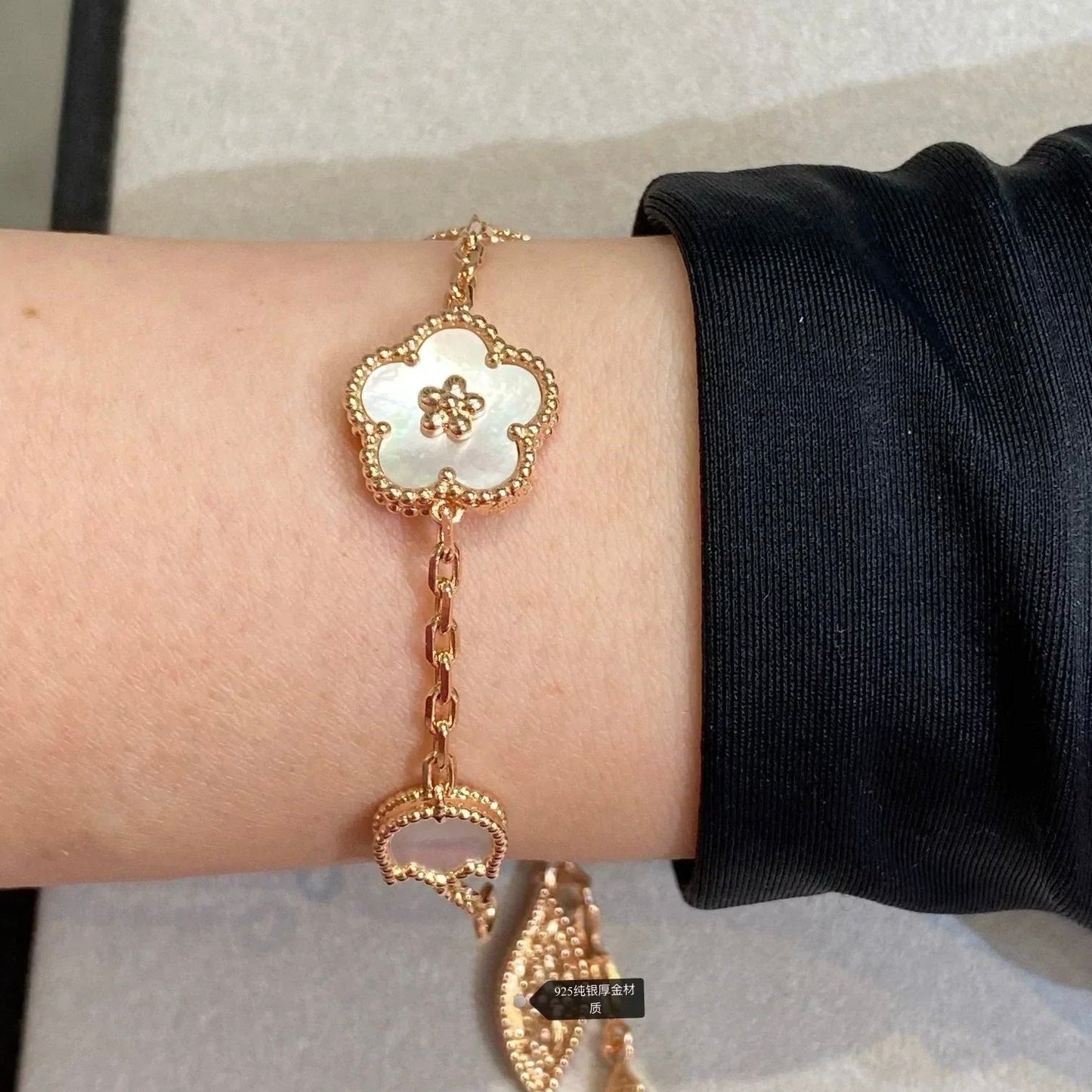 [Vintora]LUCKY SPRING 5 MOTIF BRACELET