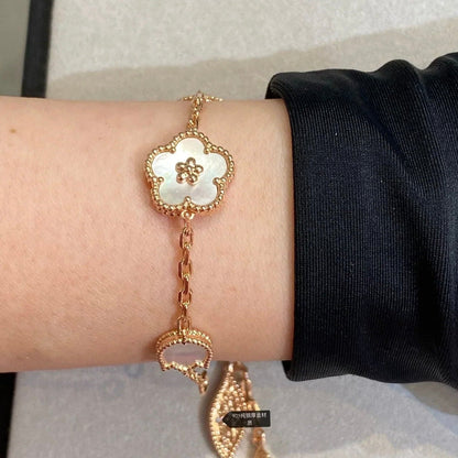 [Vintora]LUCKY SPRING 5 MOTIF BRACELET