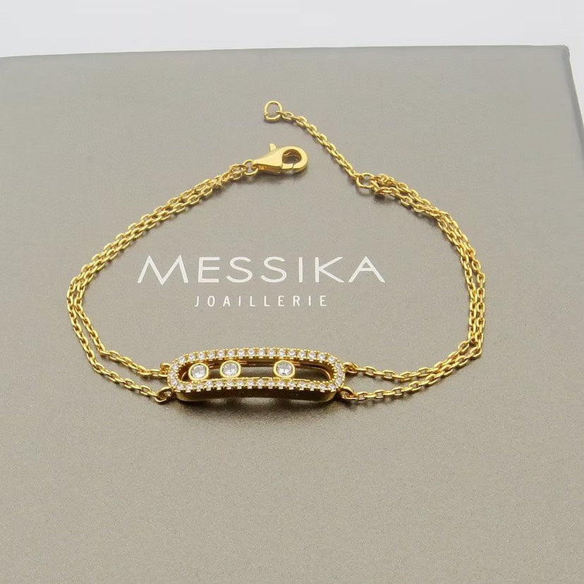 [Vintora] Move Classique pavé bracelet