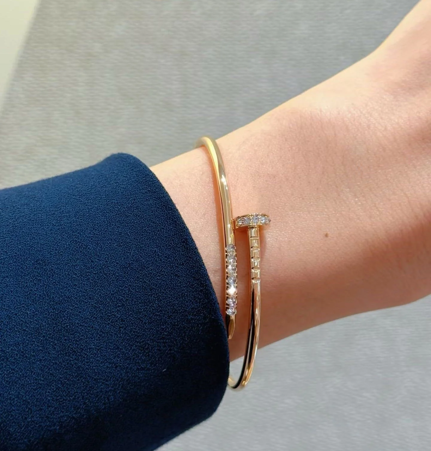 [Vintora]JUSTE BRACELET 2.5MM DIAMONDS NEW