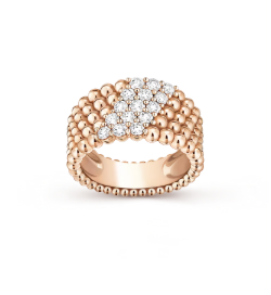 [Vintora]Five-row diamond ring