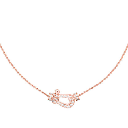 [Vintora]FORCE 10 PINK GOLD DIAMOND NECKLACE