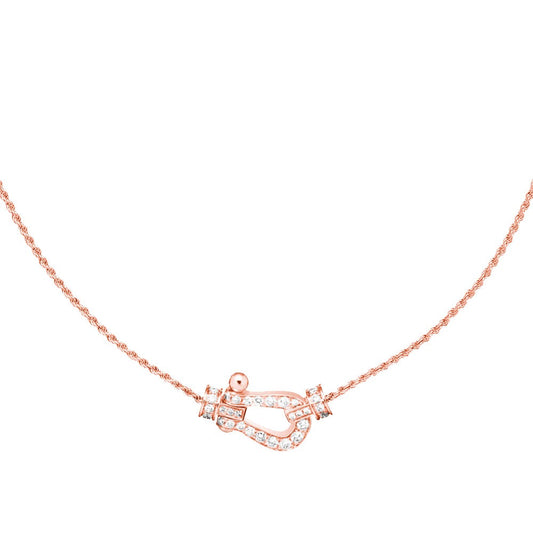 [Vintora]FORCE 10 PINK GOLD DIAMOND NECKLACE