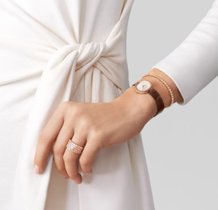 [Vintora]Five-row diamond ring