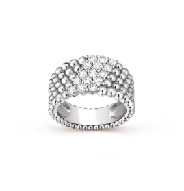 [Vintora]Five-row diamond ring