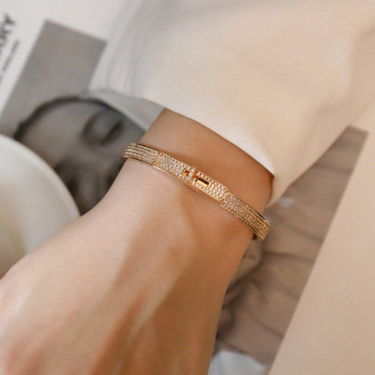 [Vintora]KELLY BRACELET DIAMOND PAVED