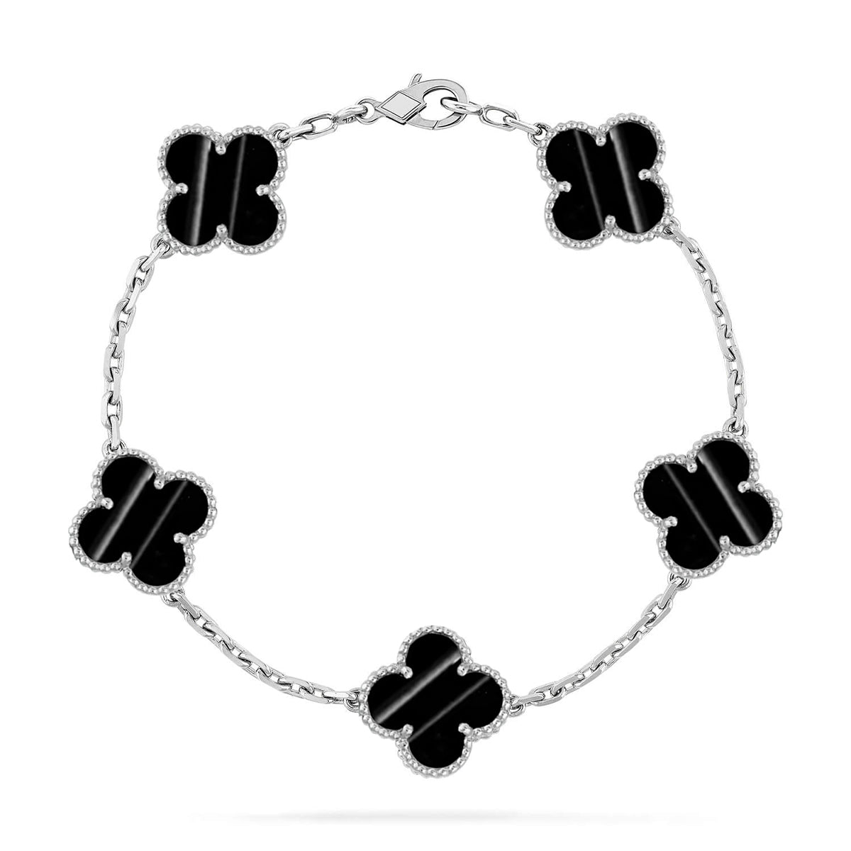 [Vintora] CLOVER 5 MOTIF PULSAR STONE BRACELET COLLECTION