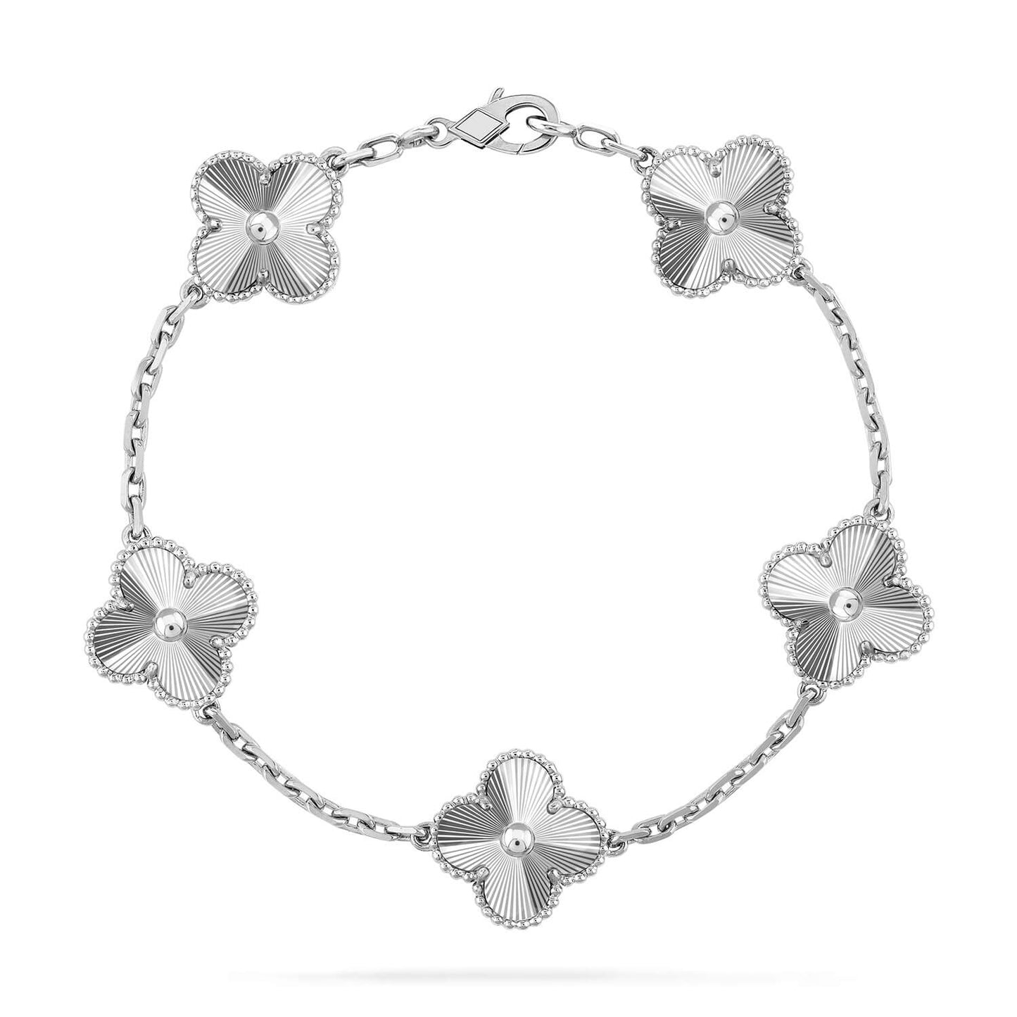[Vintora] CLOVER 5 MOTIF LASER BRACELET COLLECTION