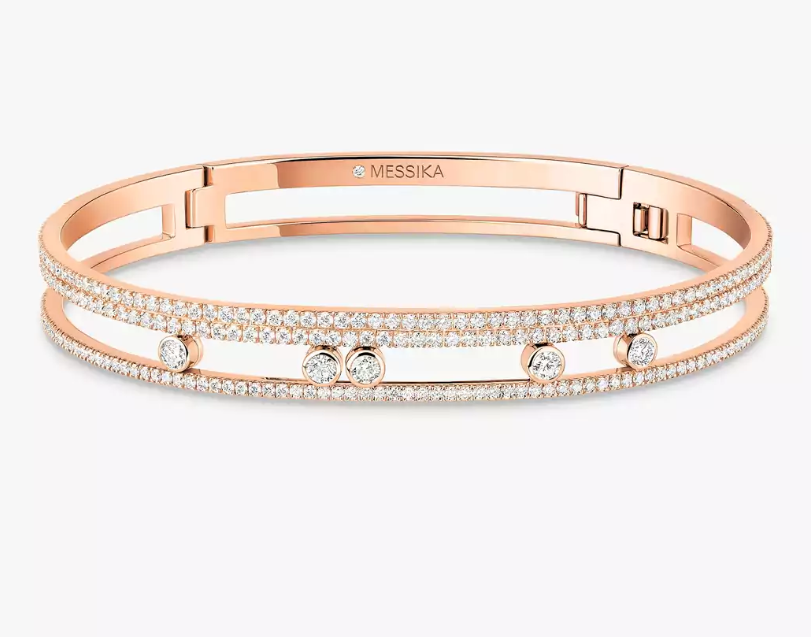 [Vintora]M Roman Full Diamond Bracelet