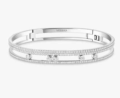 [Vintora]M Roman Full Diamond Bracelet