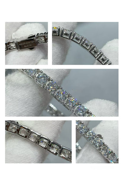 [Vintora jewelrys]TENNIS BRACELET WITH FULL DIAMOND SETTING