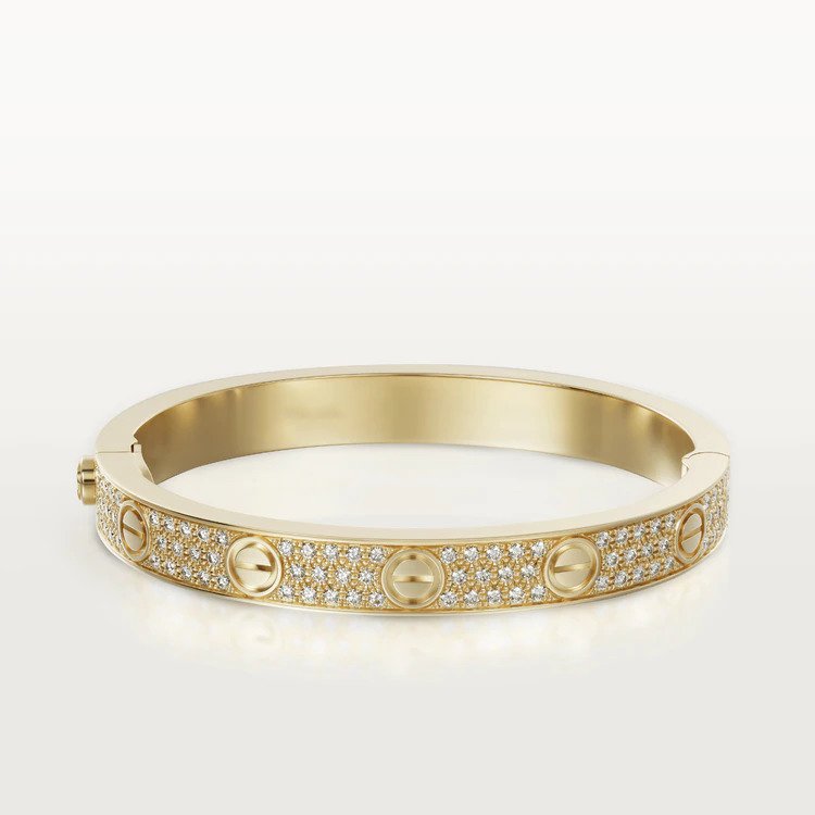 [Vintora]LOVE BRACELET 6.1MM DIAMOND-PAVED