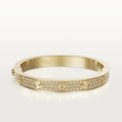 [Vintora]LOVE BRACELET 6.1MM DIAMOND-PAVED