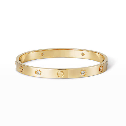 [Vintora]LOVE BRACELET 6.1MM 4 DIAMONDS