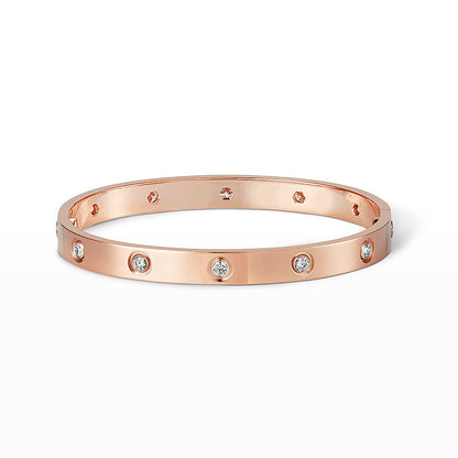 [Vintora]LOVE BRACELET 6.1MM 10 DIAMONDS