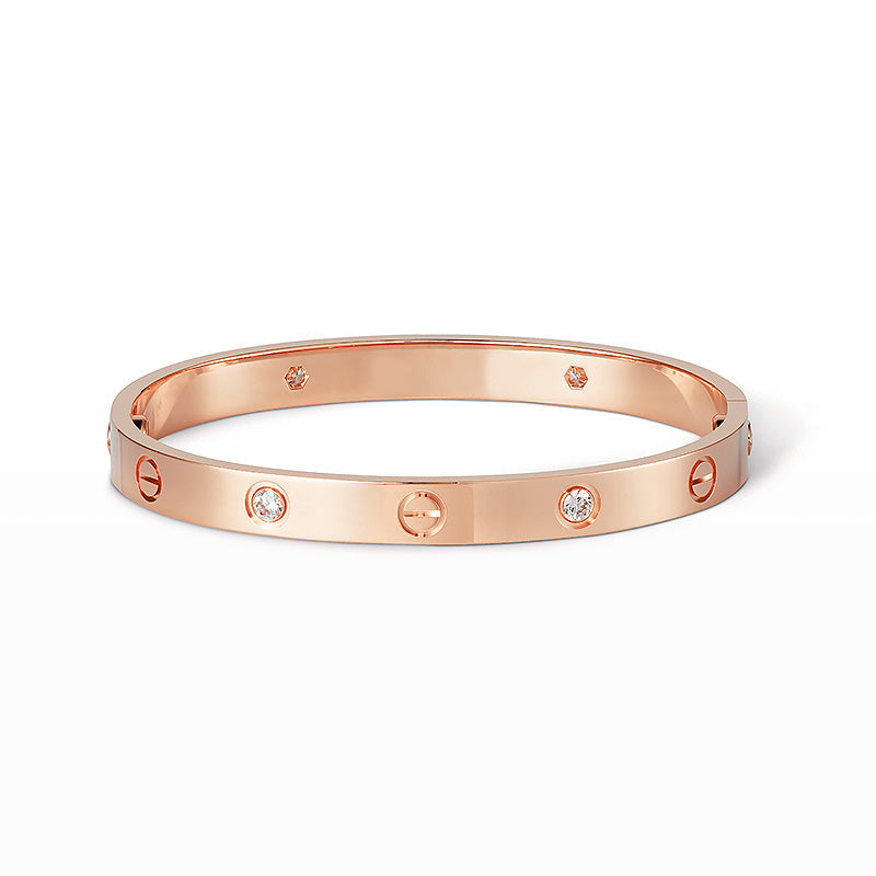 [Vintora]LOVE BRACELET 6.1MM 4 DIAMONDS
