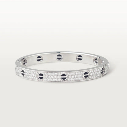[Vintora]LOVE BRACELET 6.1MM DIAMOND-PAVED CERAMIC