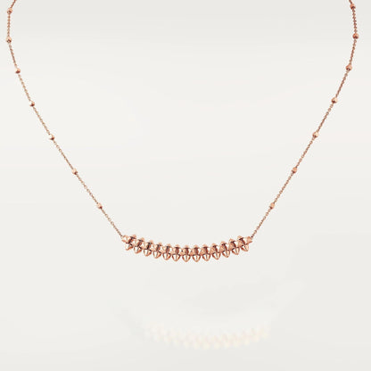 [Vintora]CLASH PINK GOLD NECKLACE