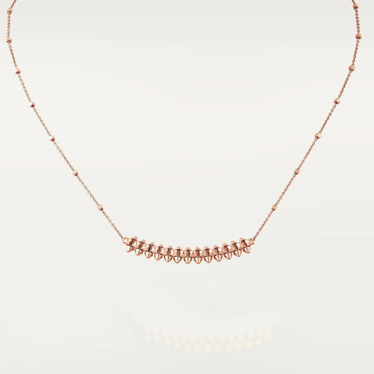 [Vintora]CLASH PINK GOLD NECKLACE