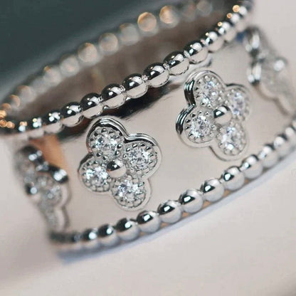 [Vintora]CLOVER KALEIDOSCOPE RING 10MM