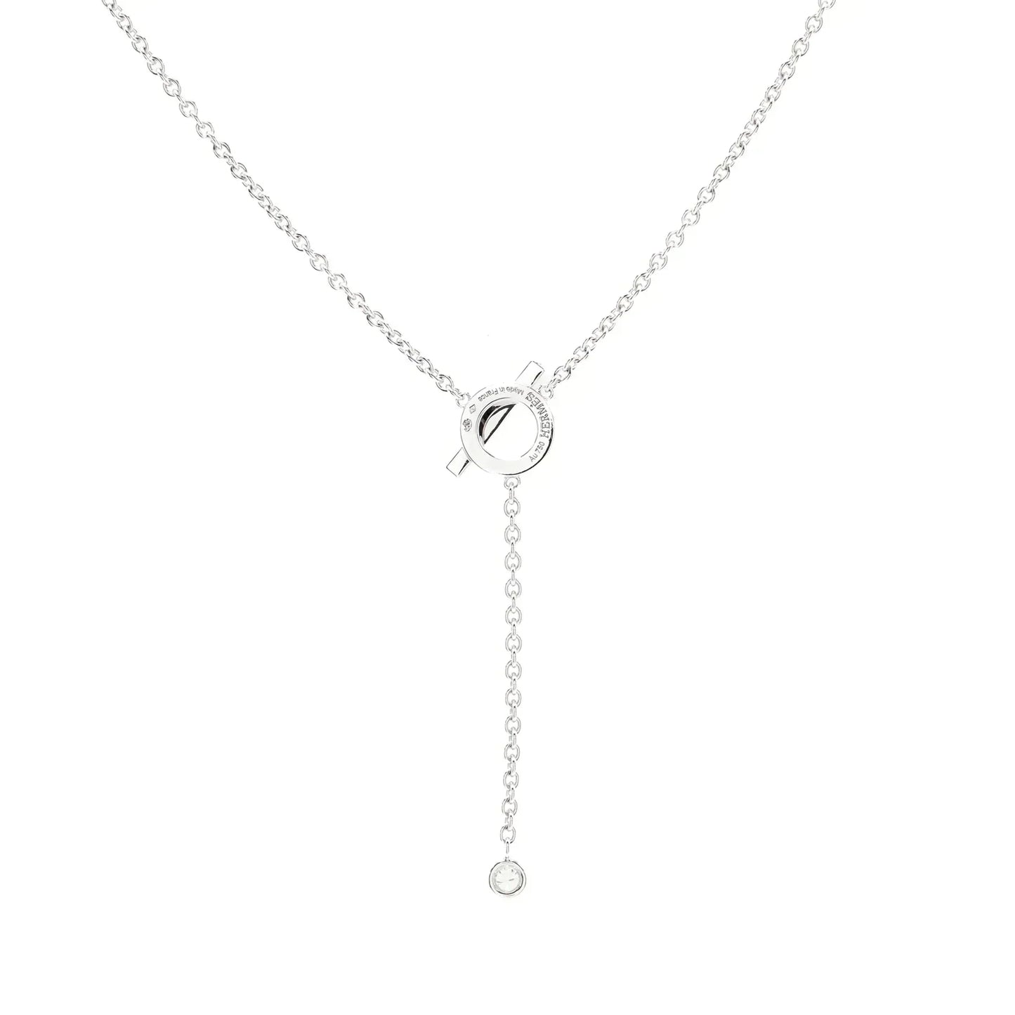 [Vintora]FINESSE SILVER DIAMOND NECKLACE