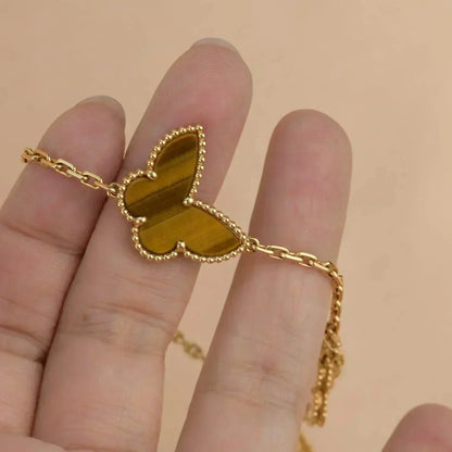 [Vintora]LUCKY SPRING 5 MOTIF GOLD BRACELET