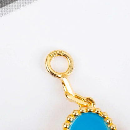 [Vintora] CLOVER 5 MOTIF TURQUOISE BRACELET COLLECTION