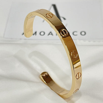 [Vintora]LOVE BRACELET 6.1MM OPEN CUFF