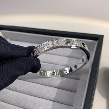 [Vintora]LOVE BRACELET 6.1MM DIAMOND-PAVED CERAMIC