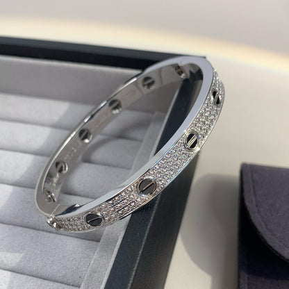 [Vintora]LOVE BRACELET 6.1MM DIAMOND-PAVED CERAMIC