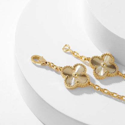 [Vintora]CLOVER 10 MOTIFS LASER NECKLACE