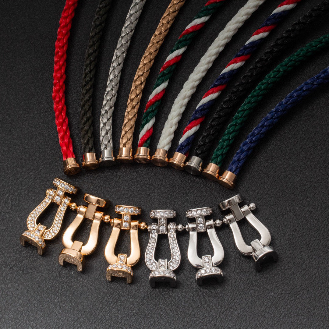 [Vintora]FORCE LARGE HORSESHOE NO DIAMOND BRACELET SILVER