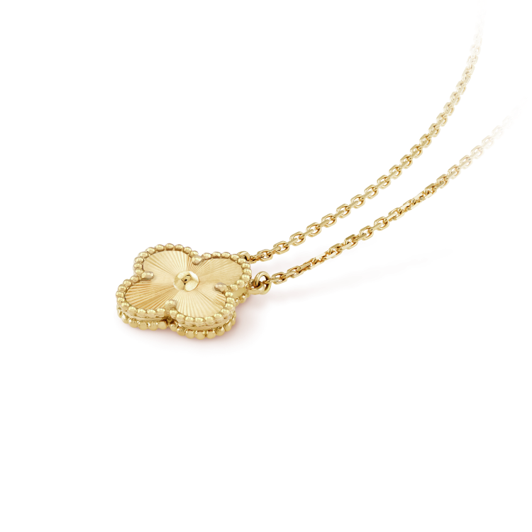 [Vintora]CLOVER 15MM LASER NECKLACE