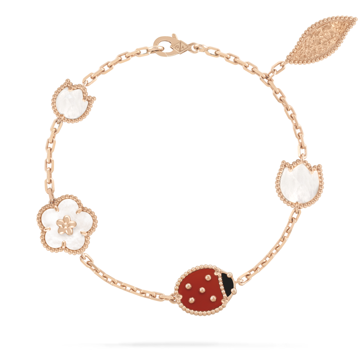 [Vintora]LUCKY SPRING 5 MOTIF BRACELET
