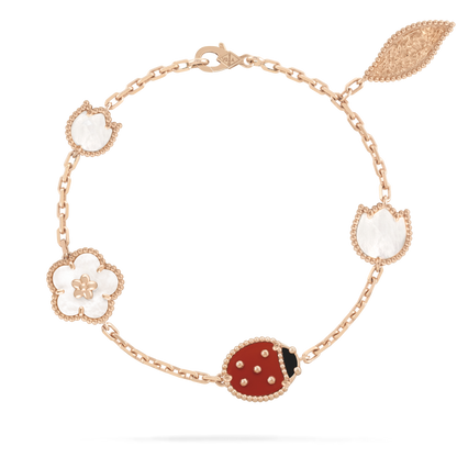 [Vintora]LUCKY SPRING 5 MOTIF BRACELET